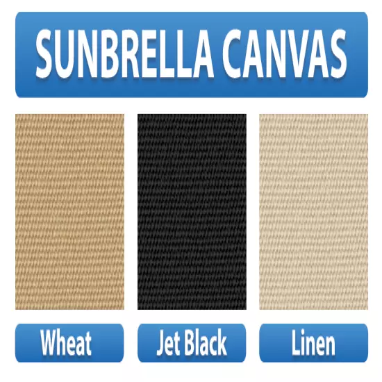 Doorworks Hinged Golf Cart Enclosure Canvas Sunbrella plus options***