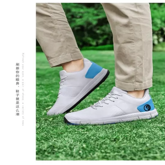 Professional Golf Shoes Men's Anti Slip Sneakers Outdoor Golfers Walking Shoes