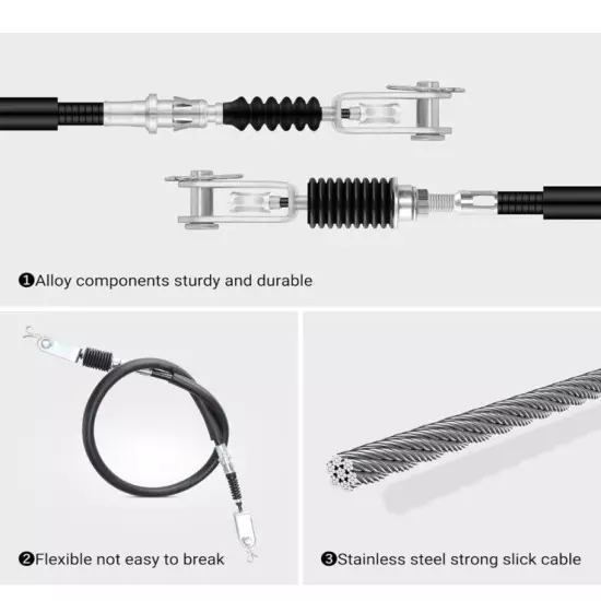 Yamaha Drive Electric Golf Cart G29 Drive 2007-2016 Brake Cable | JW2-F6341-31