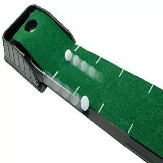 Club Champ Automatic Golf Putting System Black & green, 7 Inch