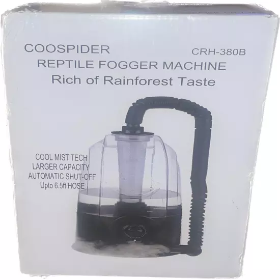 Coospider ~ Reptile Fogger Machine CRH-380B 