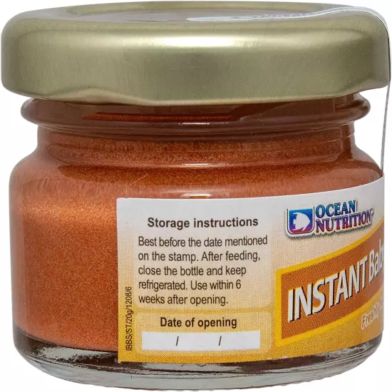 Ocean Nutrition Instant Baby Brine Shrimp 0.7-Ounces (20 Grams) Jar | Ready to U