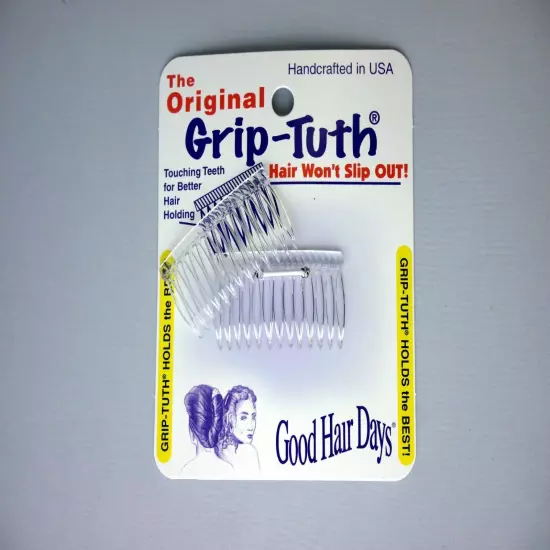 The Original Grip-Tuth® Good Hair Days Tuck Side Combs Made in USA Mix&Match