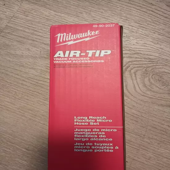 Milwaukee AIR-TIP Long Reach Flexible Micro Hose Set / 49-90-2037. NEW IN BOX