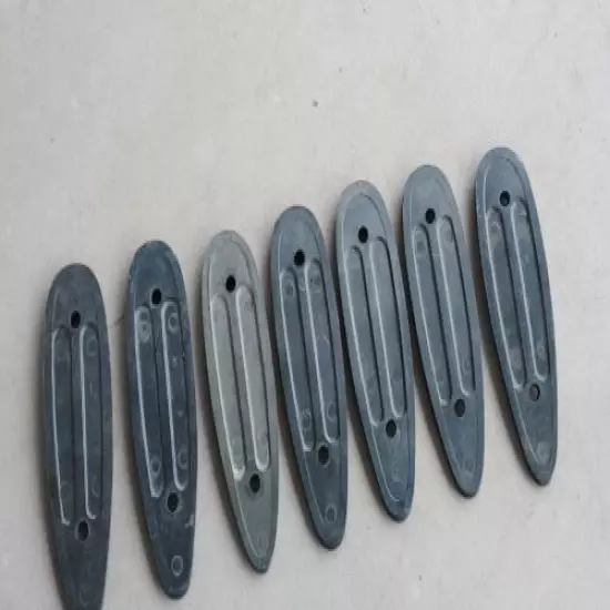 Remington Checkered Plastic Buttplate - Price per each! - READ DESCRIPTION