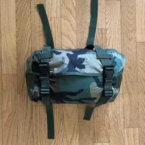 NEW UNISSUED USGI WOODLAND CAMO FIELD TRAINING PACK