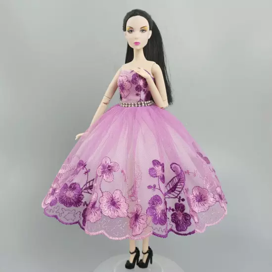 Fashion Tutu Ballet Dress For 11.5in Doll 1/6 Clothes Outfits Gown Accessories