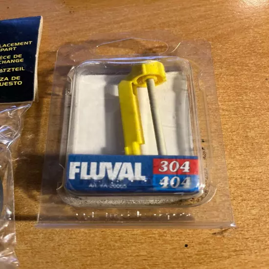 2 LOT FLUVAL 304 404 IMPELLER SHAFT ASSEMBLY+IMPELLAR COVER 3/404/3/405 NOS