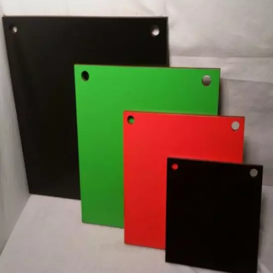 8" Square Gong EZ to hang & shoot 3/8" AR500 steel target for Most calibers 