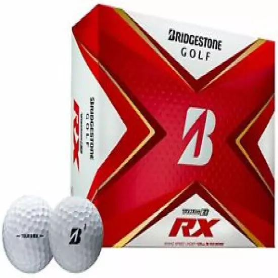 Bridgestone 2021 Tour B RX Golf Balls 1 Dozen - White