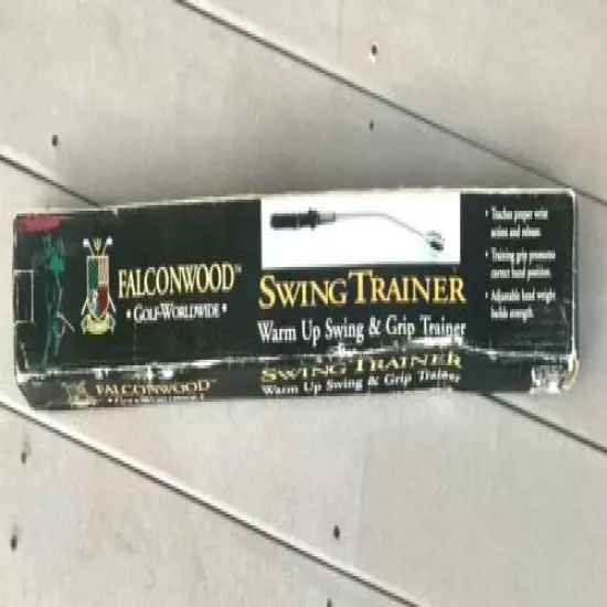 Falconwood Golf Swing & Grip Trainer ~ Weight Warm-up Aid Tempo Swing Trainer 