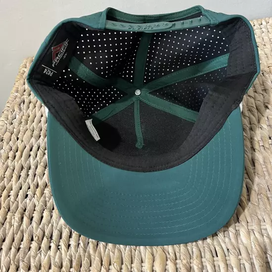 Pacific Headwear embroidered patch green Hat Snapback Mesh One Size Cap Rope