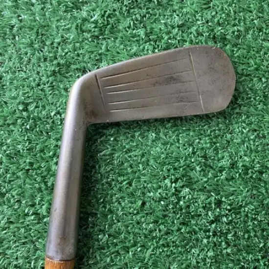 Hickory Shaft Golf Club Fairy Crest Putter Hand Forged 33.5 in 