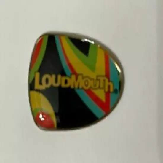  LOUDMOUTH BLACK SHAGADELIC PISTOL PUTTER GRIP REPLACEMENT BALL MARKER TOURMARK