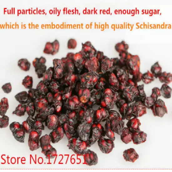 Superior Schisandra Berries Health Care Top-Grade Wild Natural Herbal Tea 250g