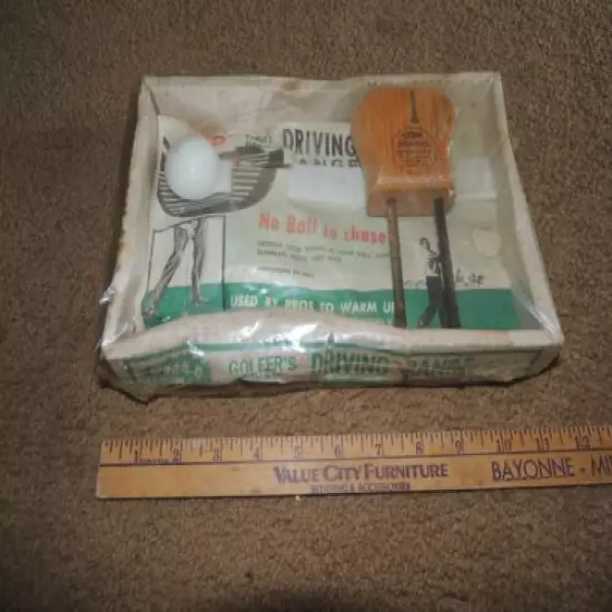 Old stock VINTAGE Wham-O Golfers Home Driving Range W/ Original Packaging 1960's