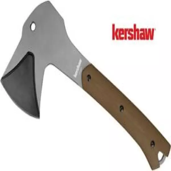 Kershaw Duck Commander Quax Brown GRN Handle 13.25" Overall Two-Tone Finish 