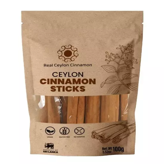 Ceylon Cinnamon Sticks -Organic High Quality 100% Natural True Sri Lankan Spices