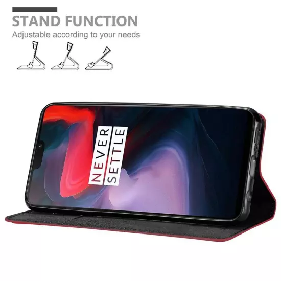 Case for OnePlus 6 Cover Protection Book Wallet Magnetic Book