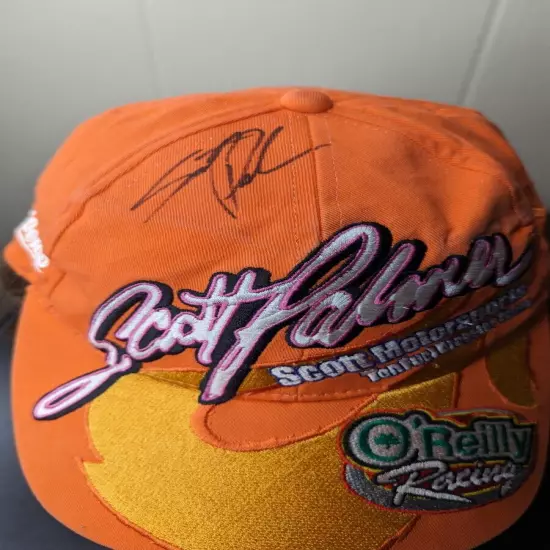 Scott Palmer O'Reilly Racing Hat Autographed