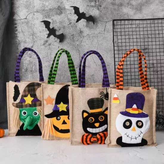 Halloween Gift Non woven Handbag Candy Bag Ghost Festival Pumpkin Accessories