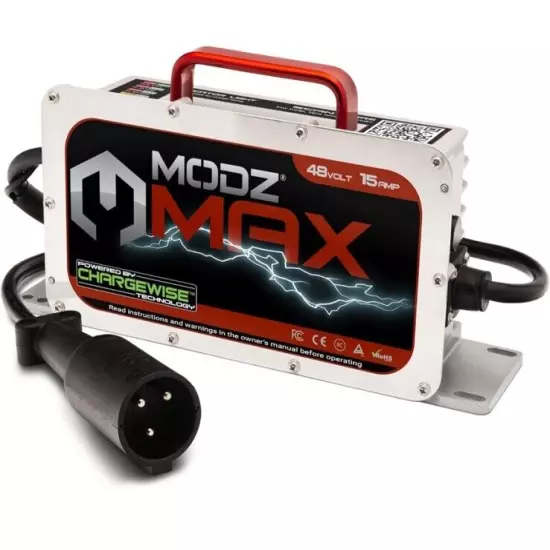 Club Car "MODZ" Max48 15 AMP Battery Charger for 48Volt Golf Carts