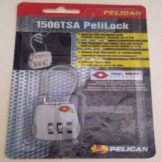 Pelican PeliLock 1506TSA, Special TSA Accepted Lock