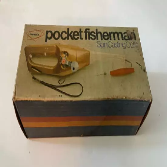 Vintage 1972 Popeil’s Pocket Fisherman Spin Casting Outfit