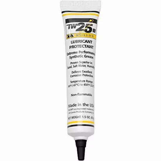 Mil-Comm TW25B Grease Lubricant 1.5-Ounce Tube