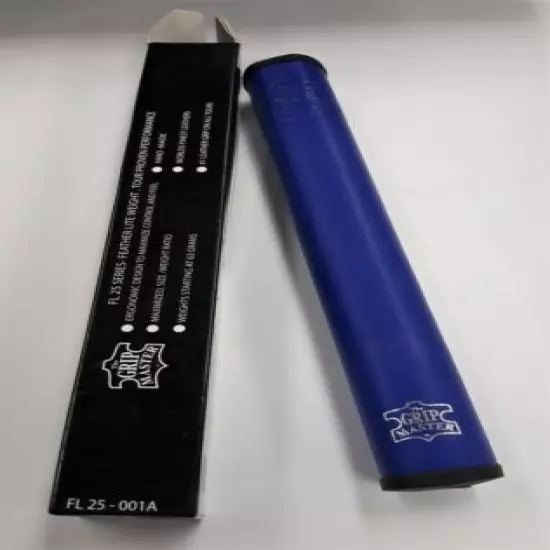 New The Grip Master Leather Stitchback Jumbo Putter Grip - Colorado Blue