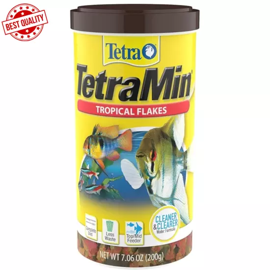 TetraMin Nutritionally Balanced Tropical Flake Food for Tropical Fish