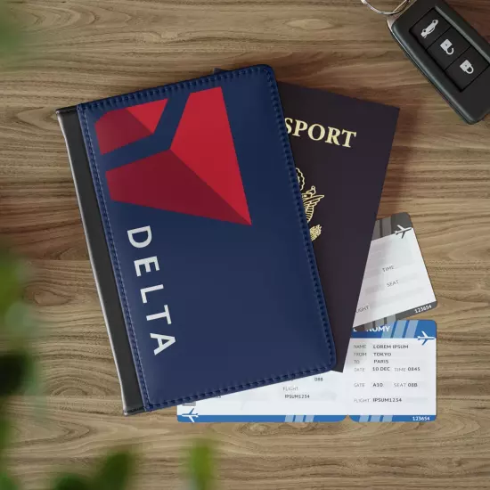 Delta Airlines Passport Wallet 