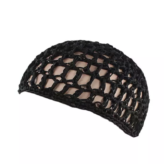 Mesh Hair Net Crochet Cap Fishnet Hairnet Hair net Snood Sleeping Night Cover