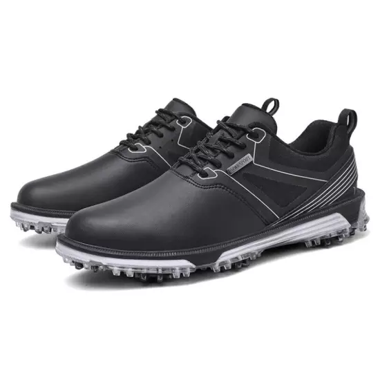 Professional Golf Shoes Spikes Men's Comfortable Outdoor Golfers Walking Shoes