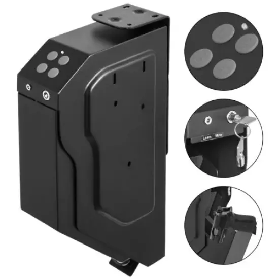 VEVOR Handgun Pistol Safe Mounted Firearm Safety Device Electronic Keypad Lock