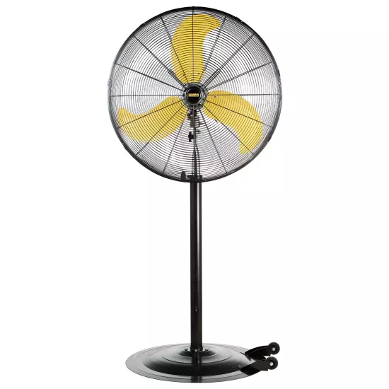 8300 CFM 30 inch Heavy Duty High Velocity Pedestal Oscillating Fan