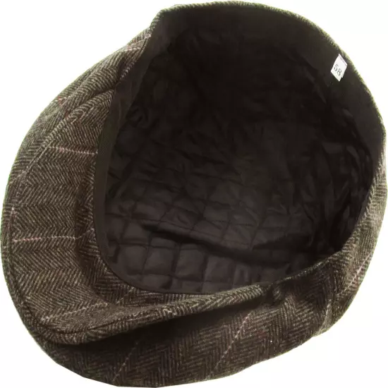 Mens Ivy Hat Golf Driving Ascot Winter Flat Cabbie Newsboy