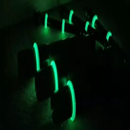 LUNARINGS TO FIT ND T10 BOBBINS, RECHARGEABLE, GLOW IN DARK, O RINGS, SEE VIDEO