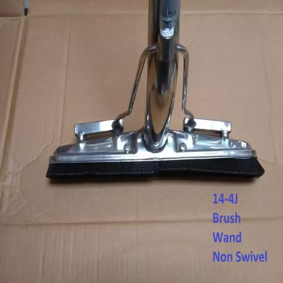 14" 4-JET S-BEND Hard Surface Tile & Grout Cleaning BRUSH WAND Floor Scrubber