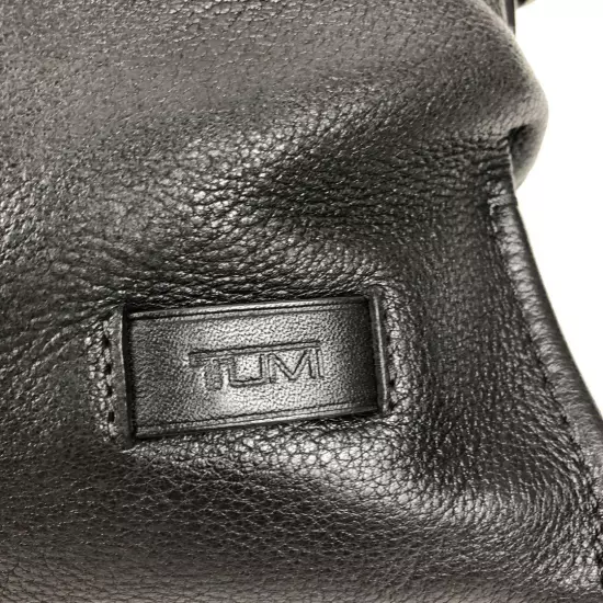 All Leather Tumi Business Bag 2Way Black 3 Layer Grained A4 Available