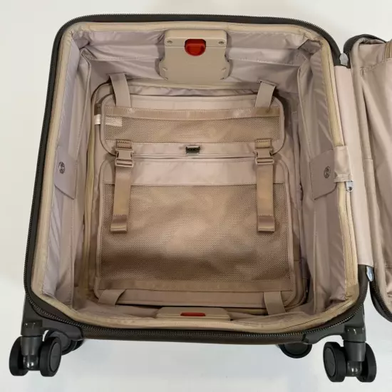 Briggs & Riley Baseline Global Carry-On Spinner Suitcase Luggage Olive New