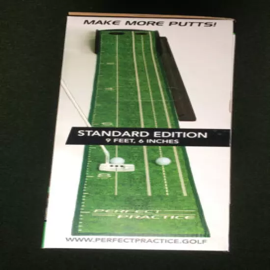 NEW Perfect Practice Golf Putting Mat Standard Edition