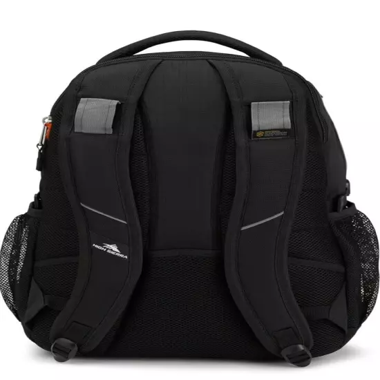 High Sierra Laptop Backpack Black Tablet Pocket Premium Construction 