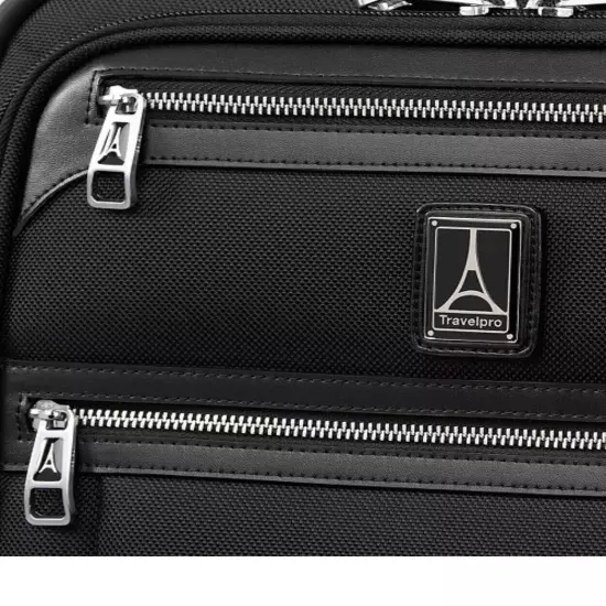 Travelpro Platinum Elite 22" Expandable Carry On Rollaboard Suitcase Black