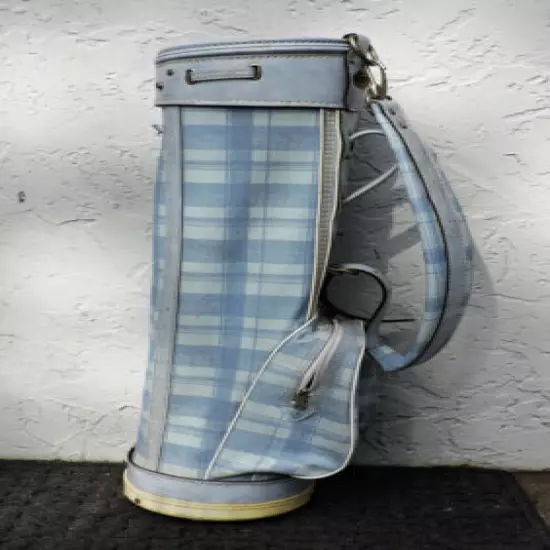 Vintage Baby Blue Burton Ladies' Golf Bag