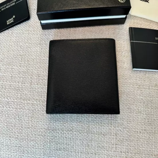 Montblanc 4810 Westside 8cc Bifold Wallet Black Leather (BEAUTIFUL CONDITION)