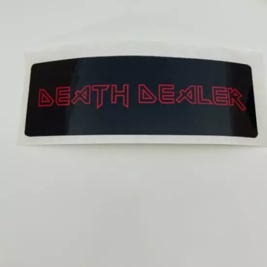 Death Dealer Sticker Decal Shot Show 2022 Black Red