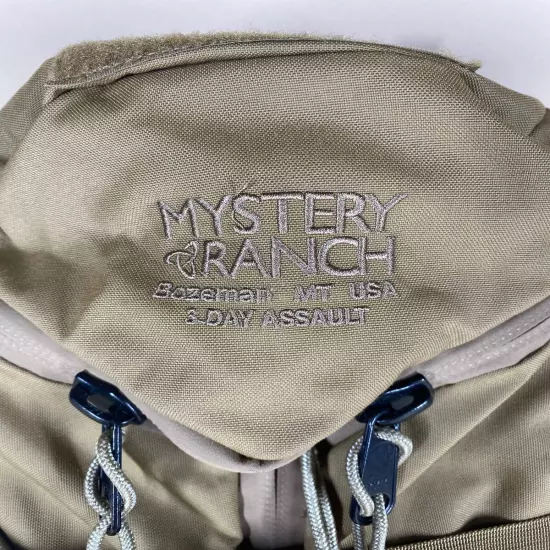 New Mystery Ranch 3 Day Assault BVS Pack Backpack 3HXV1 Coyote