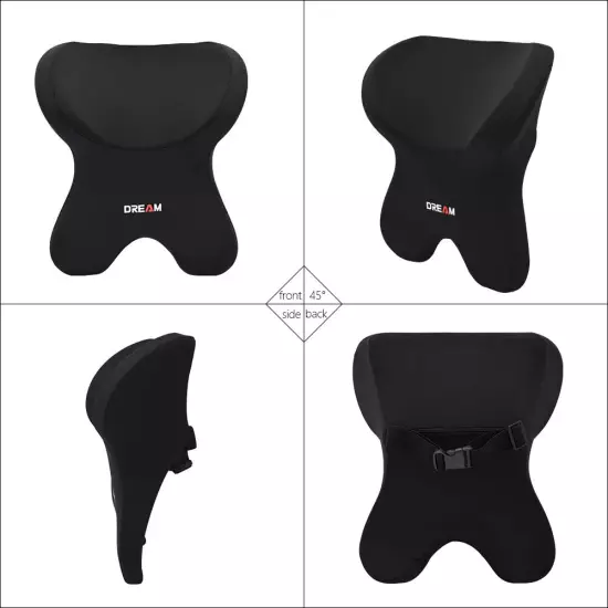 Car Lumbar Support Headrest Pillow Support Universal Neck Pillows Back Support