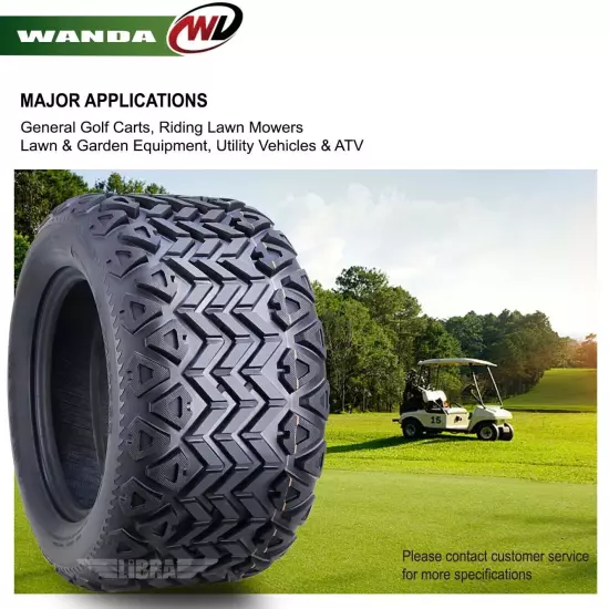 WANDA 22X11-12 Golf Cart ATV Tires 4 Ply 22x11x12 14033